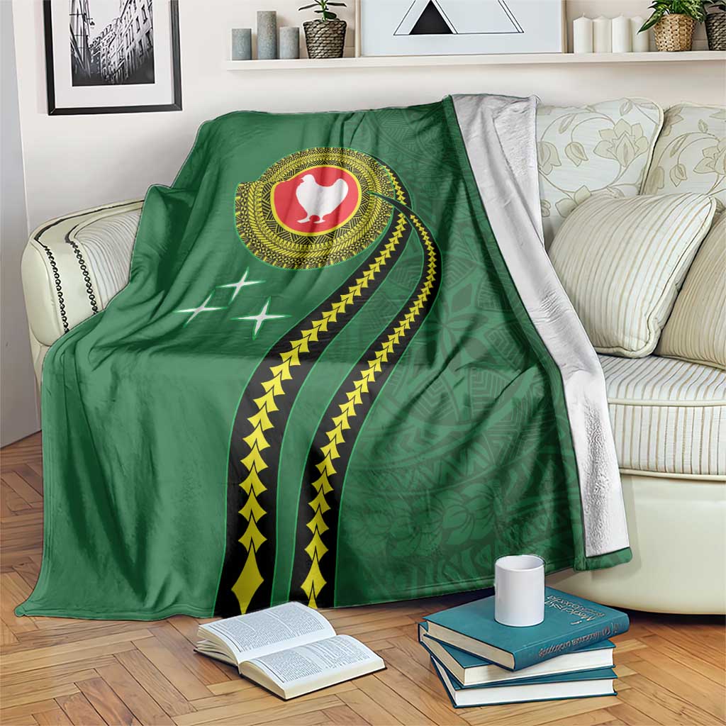 Manua Islands Polynesian Style Blanket