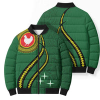 Manua Islands Polynesian Style Bomber Puffer Jacket - Polynesian Pride