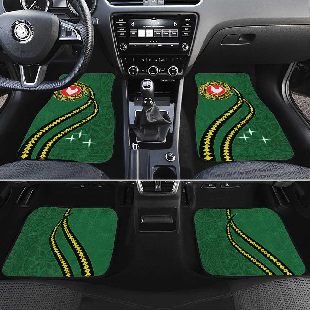 Manua Islands Polynesian Style Car Mats