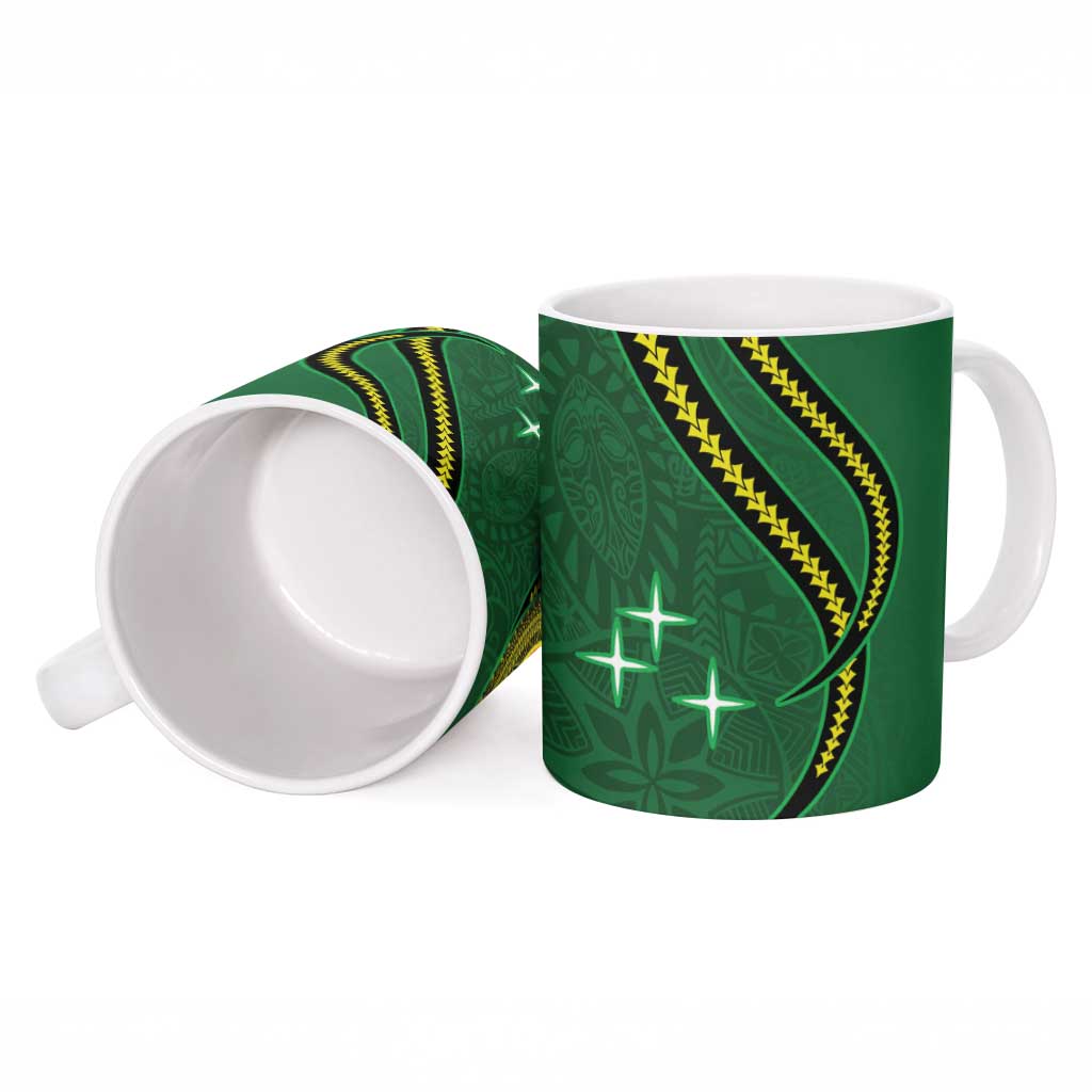 Manua Islands Polynesian Style Ceramic Mug - Polynesian Pride
