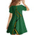 Manua Islands Polynesian Style Family Matching Long Sleeve Bodycon Dress and Hawaiian Shirt