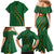 Manua Islands Polynesian Style Family Matching Mermaid Dress and Hawaiian Shirt