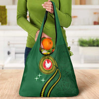 Manua Islands Polynesian Style Grocery Bag