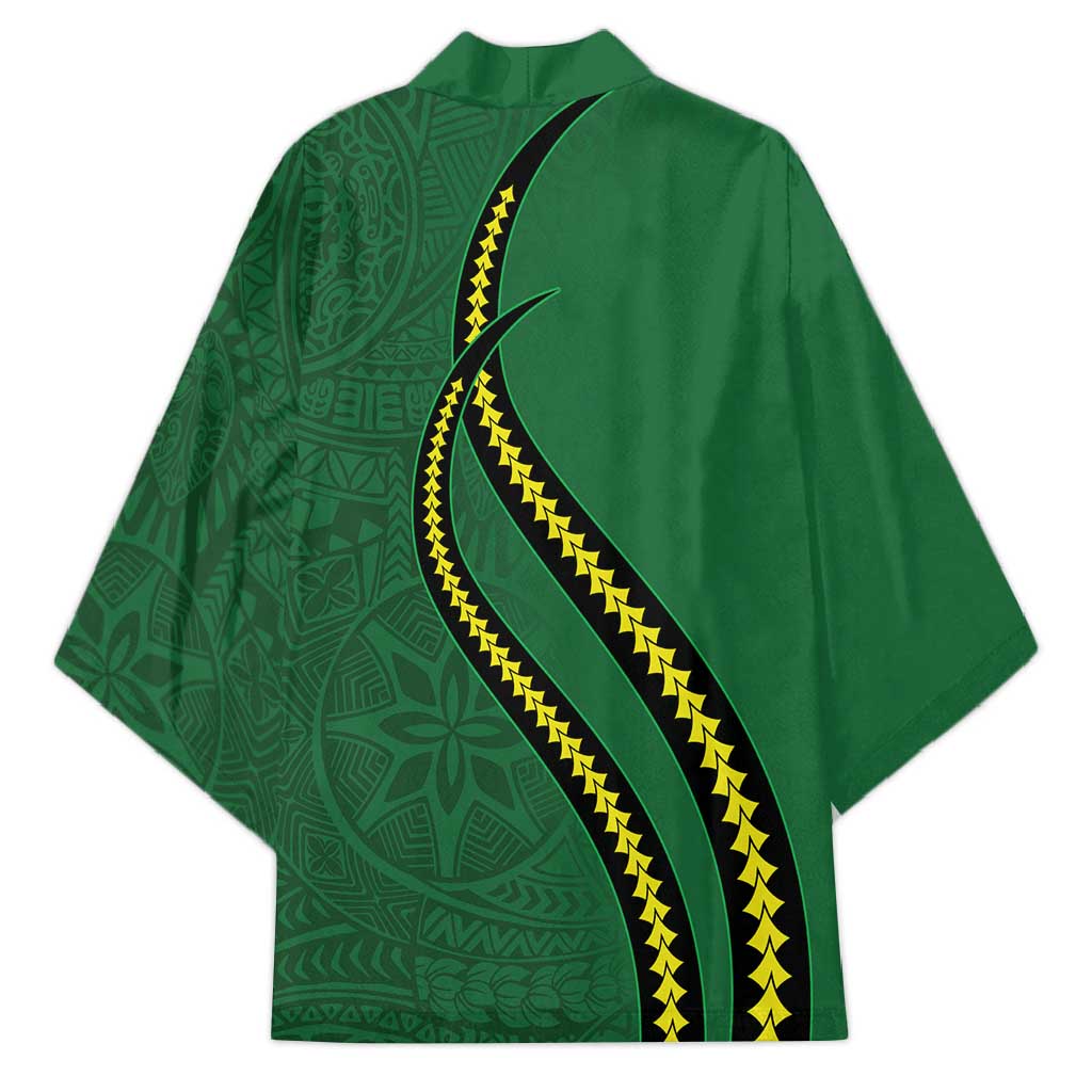 Manua Islands Polynesian Style Kimono - Polynesian Pride