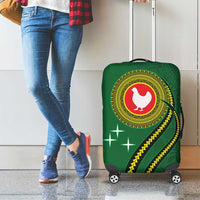 Manua Islands Polynesian Style Luggage Cover