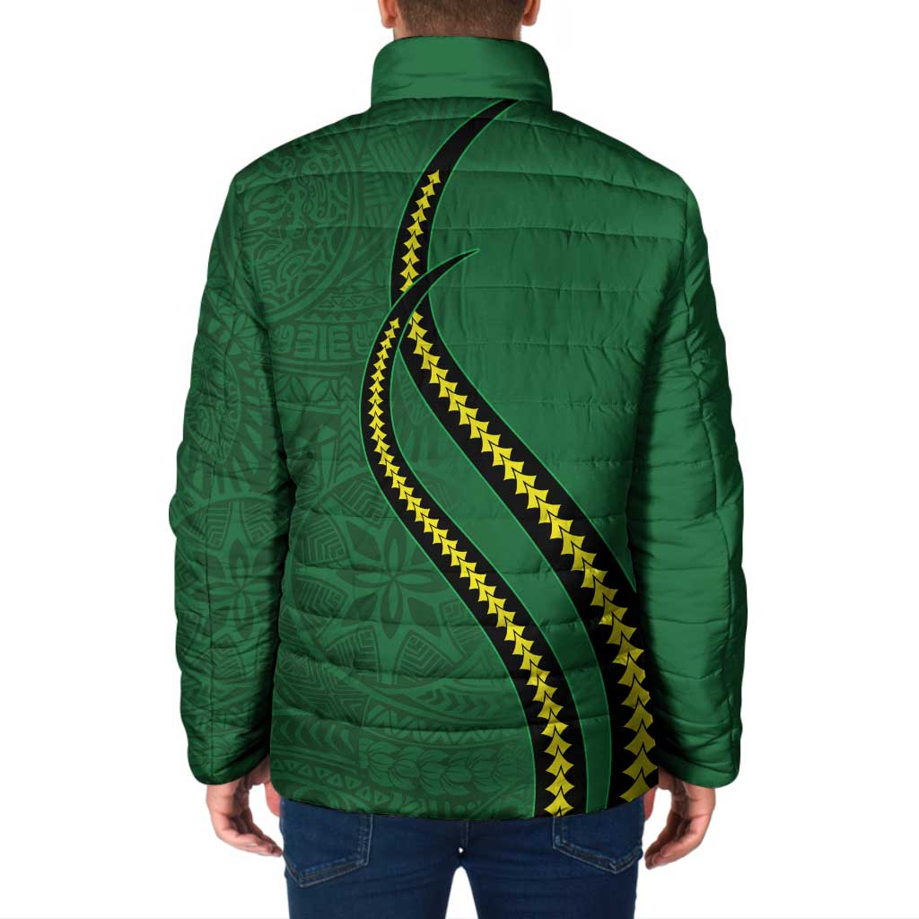 Manua Islands Polynesian Style Padded Jacket - Polynesian Pride