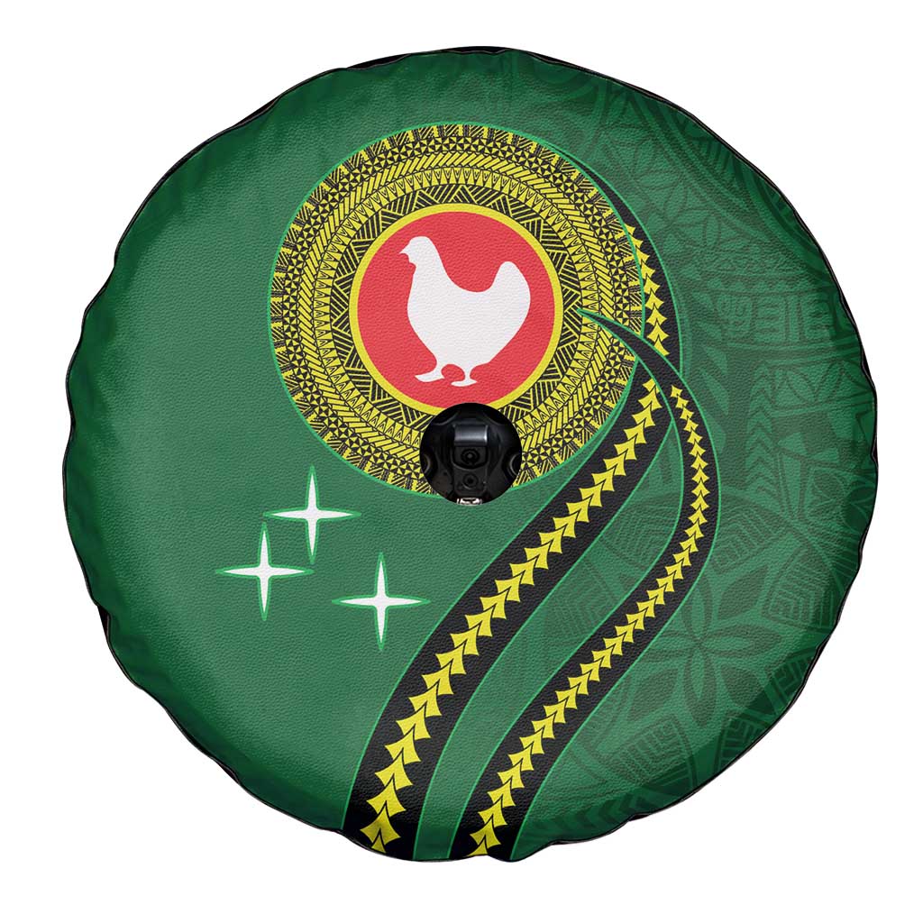 Manua Islands Polynesian Style Spare Tire Cover