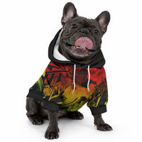 Aloha Hawaii Pet Hoodie Hammerhead Shark Tattoo Polynesian Summer - Reggae LT9 - Polynesian Pride