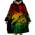 Aloha Hawaii Wearable Blanket Hoodie Hammerhead Shark Tattoo Polynesian Summer - Reggae LT9 - Polynesian Pride