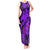 Aloha Hawaii Tank Maxi Dress Hammerhead Shark Tattoo Polynesian Summer - Violet LT9 Women Violet - Polynesian Pride