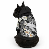 Aloha Hawaii Pet Hoodie Hammerhead Shark Tattoo Polynesian Summer - White LT9 - Polynesian Pride