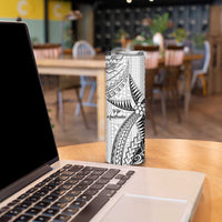 Australia-Fiji Palm and Kangaroo Skinny Tumbler Polynesia Tapa Mixed Indigenous Aboriginal LT9 - Polynesian Pride