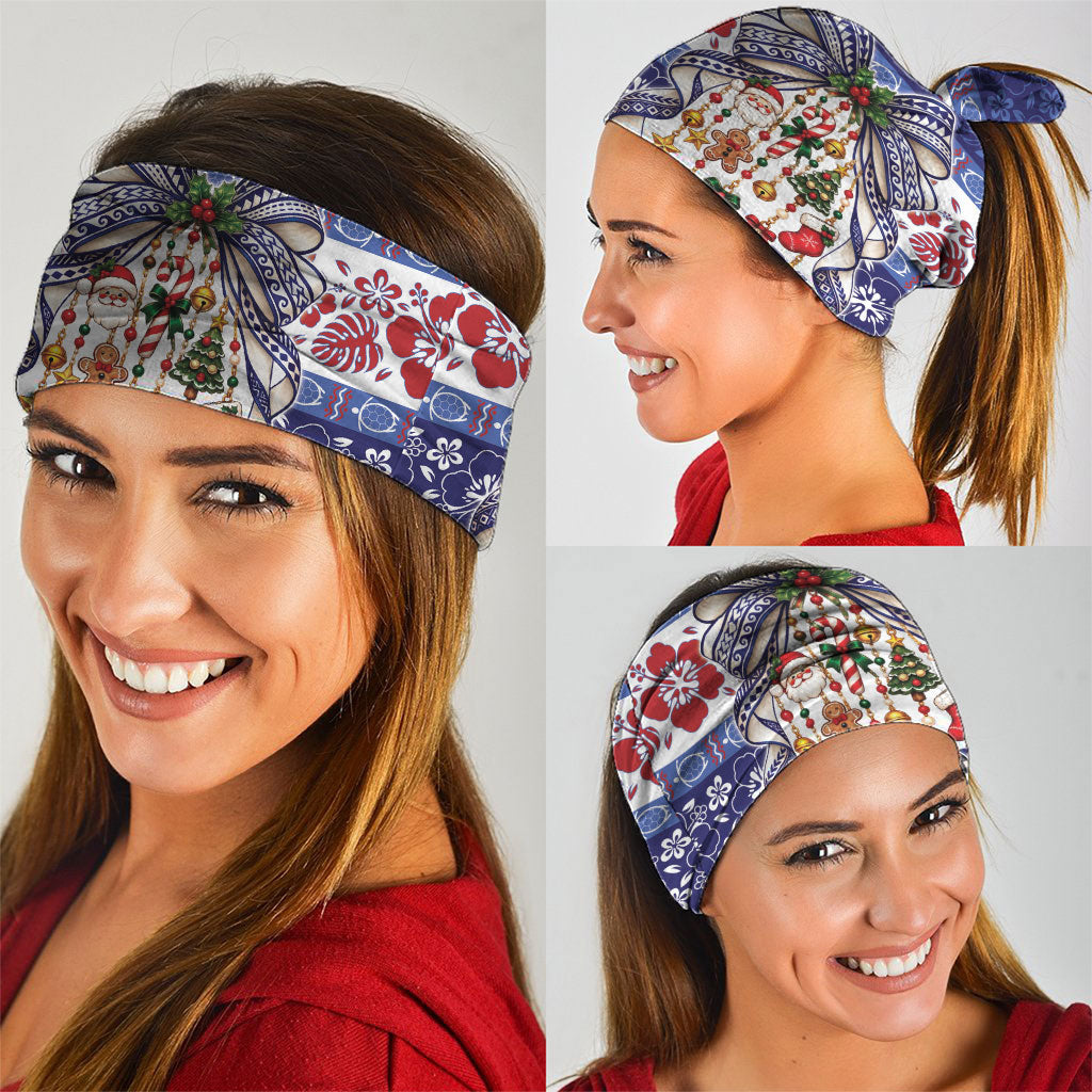 Samoa Tribal Christmas Bow Neck Gaiter Ia Manuia lava le Kerisimasi LT9 - Polynesian Pride