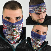 Samoa Tribal Christmas Bow Neck Gaiter Ia Manuia lava le Kerisimasi LT9 - Polynesian Pride