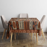 Fiji Masi Christmas Bow Tablecloth Fijian Tribal inspired Christmas LT9 - Polynesian Pride