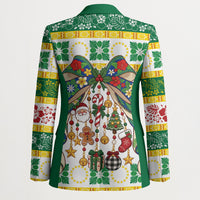 Cook Islands Tīvaevae Christmas Bow Blazer Mere Kiritimiti LT9 - Polynesian Pride