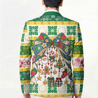 Cook Islands Tīvaevae Christmas Bow Blazer Mere Kiritimiti LT9 - Polynesian Pride