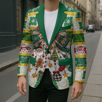 Cook Islands Tīvaevae Christmas Bow Blazer Mere Kiritimiti LT9 - Polynesian Pride