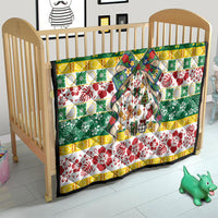 Cook Islands Tīvaevae Christmas Bow Quilt Mere Kiritimiti LT9 - Polynesian Pride