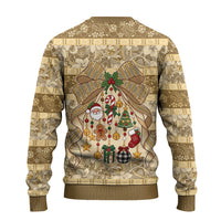 Hawai'i Kapa Christmas Bow Ugly Christmas Sweater Mele Kalikimaka LT9 - Polynesian Pride
