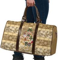 Hawai'i Kapa Christmas Bow Travel Bag Mele Kalikimaka LT9 - Polynesian Pride