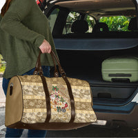Hawai'i Kapa Christmas Bow Travel Bag Mele Kalikimaka LT9 - Polynesian Pride