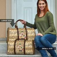 Hawai'i Kapa Christmas Bow Travel Bag Mele Kalikimaka LT9 - Polynesian Pride