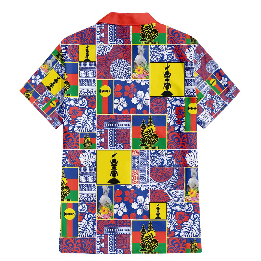 New Caledonia Joyeux Noel Family Matching Mermaid Dress and Hawaiian Shirt Pacific Patchwork Xmas Vibes - Polynesian Pride