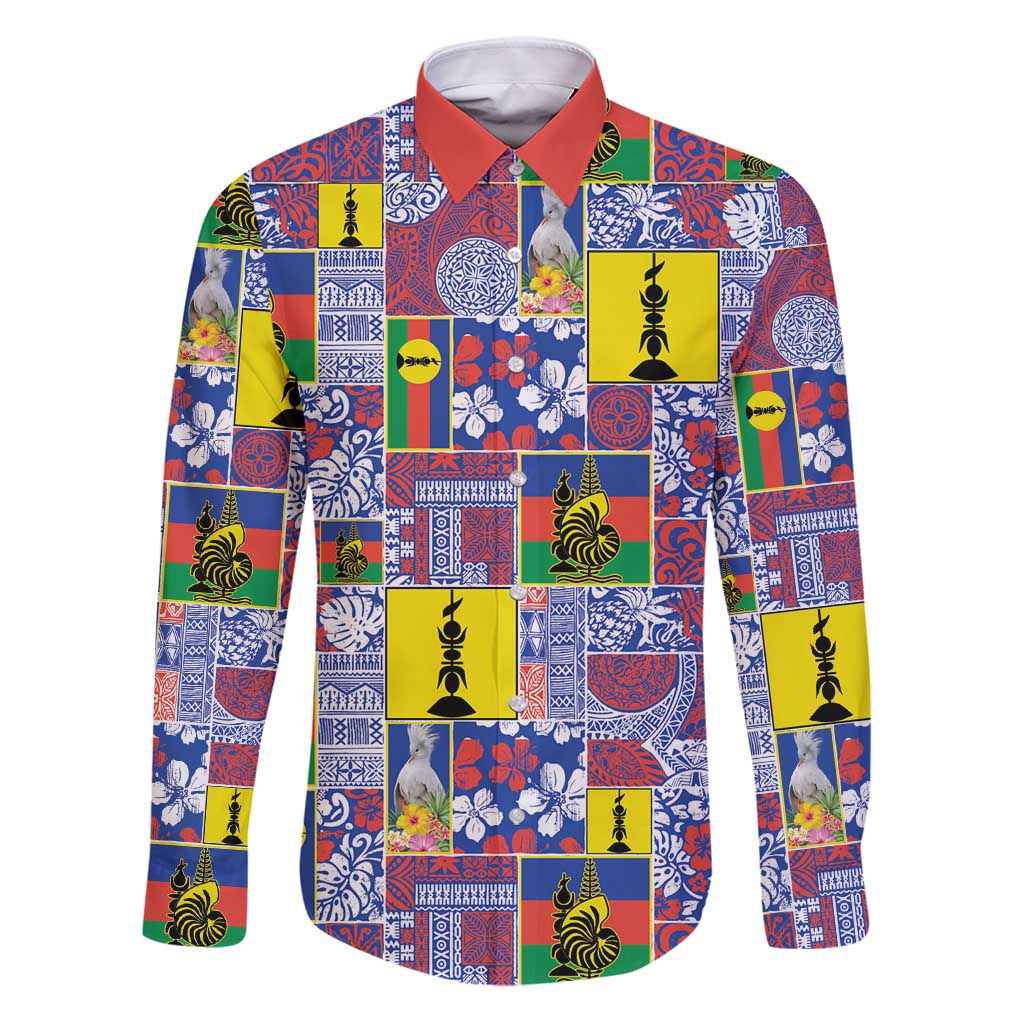 New Caledonia Joyeux Noel Family Matching Puletasi and Hawaiian Shirt Pacific Patchwork Xmas Vibes - Polynesian Pride