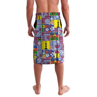 New Caledonia Joyeux Noel Lavalava Pacific Patchwork Xmas Vibes - Polynesian Pride