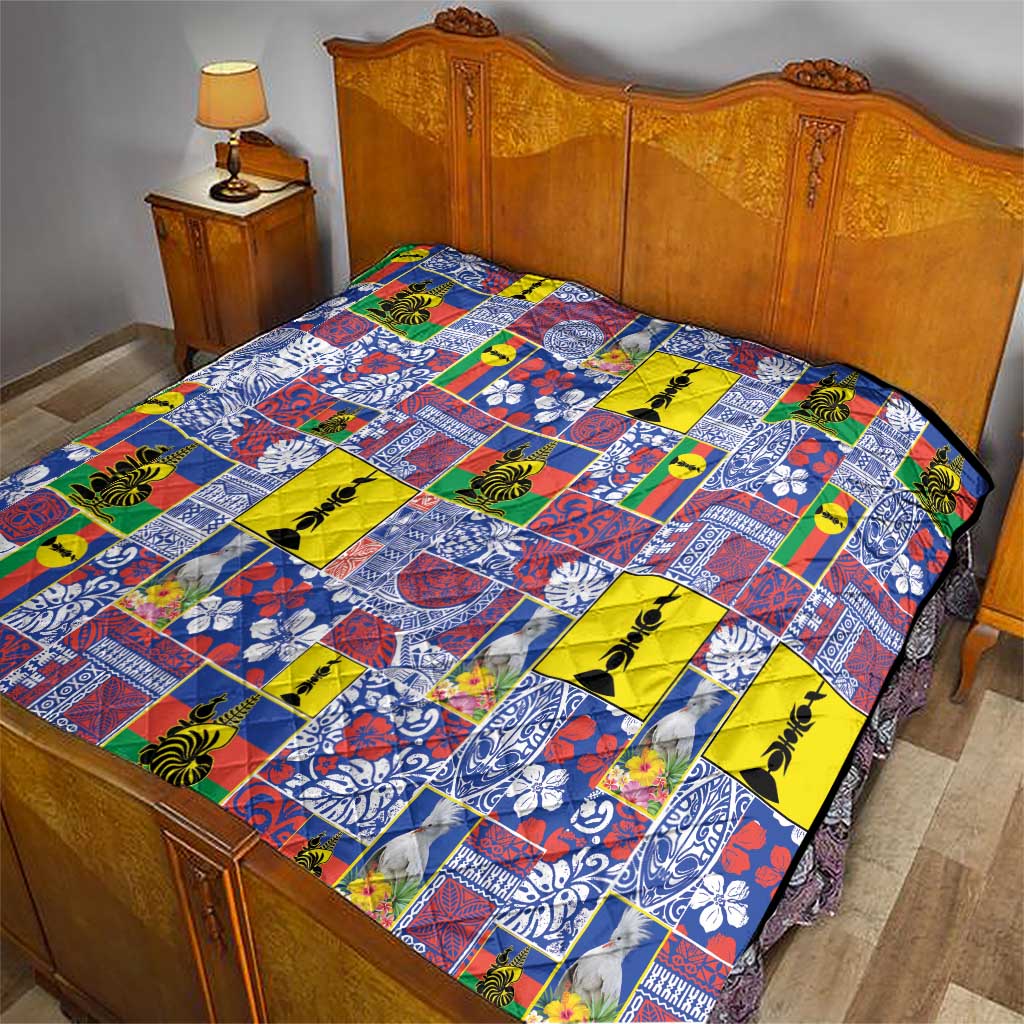 New Caledonia Joyeux Noel Quilt Pacific Patchwork Xmas Vibes - Polynesian Pride