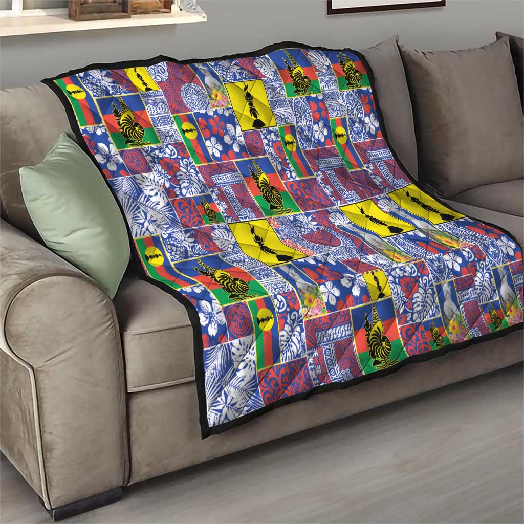 New Caledonia Joyeux Noel Quilt Pacific Patchwork Xmas Vibes - Polynesian Pride