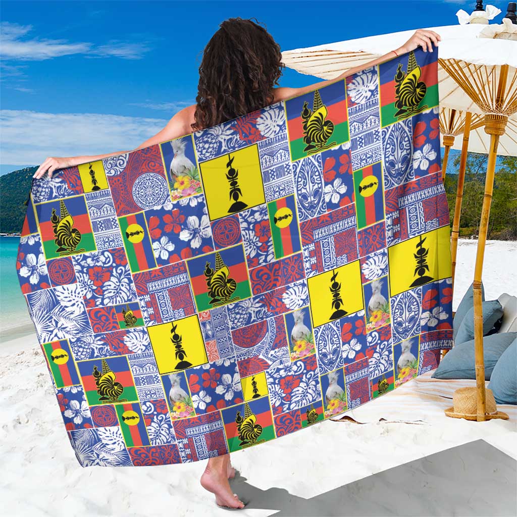 New Caledonia Joyeux Noel Sarong Pacific Patchwork Xmas Vibes - Polynesian Pride