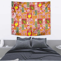 Niue Monuina e Kilisimasi Tapestry Pacific Patchwork Xmas Vibes - Polynesian Pride