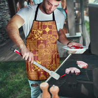 Rotuma Faiakse'ea 'e Kirisimasi Apron Pacific Patchwork Xmas Vibes - Polynesian Pride