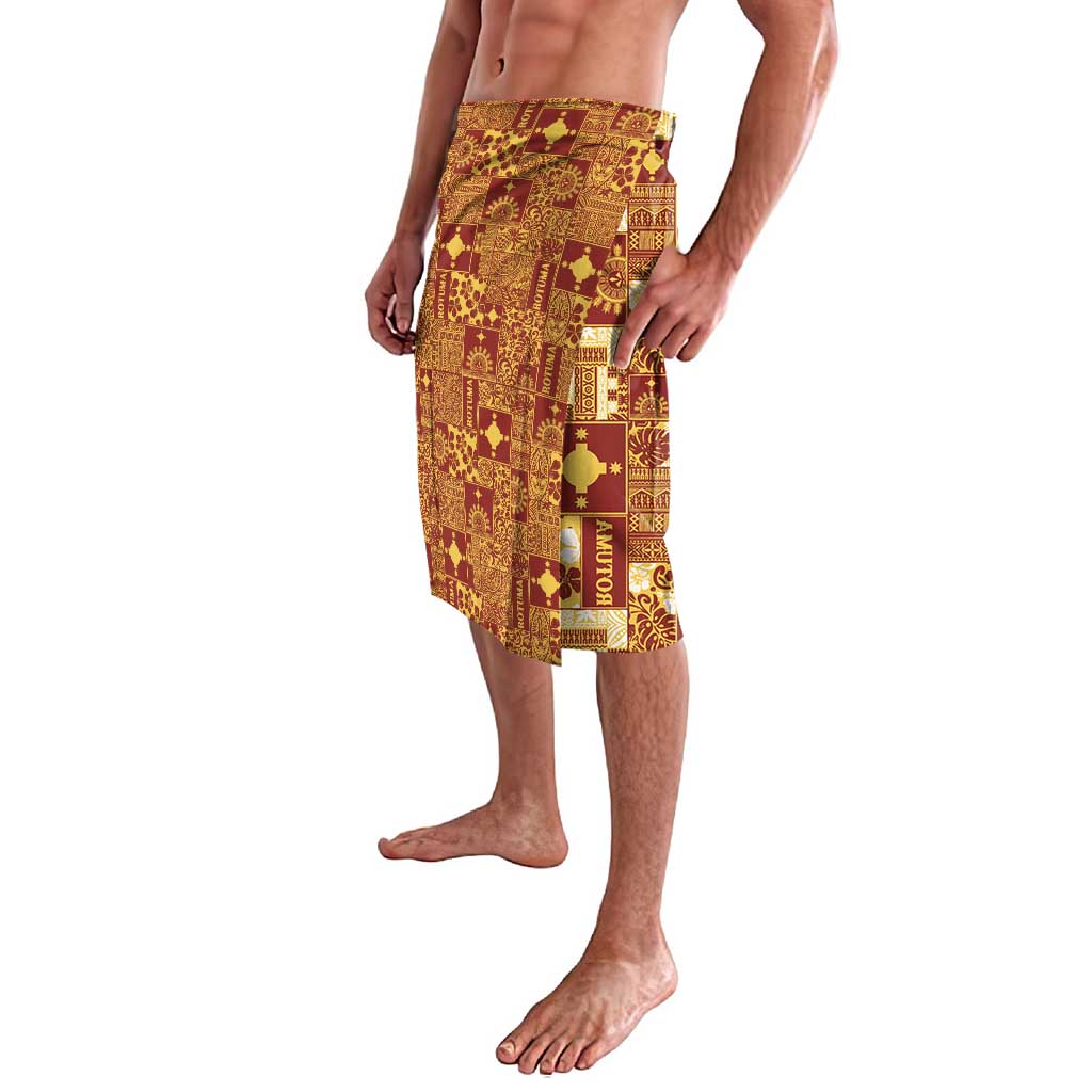 Rotuma Faiakse'ea 'e Kirisimasi Lavalava Pacific Patchwork Xmas Vibes - Polynesian Pride