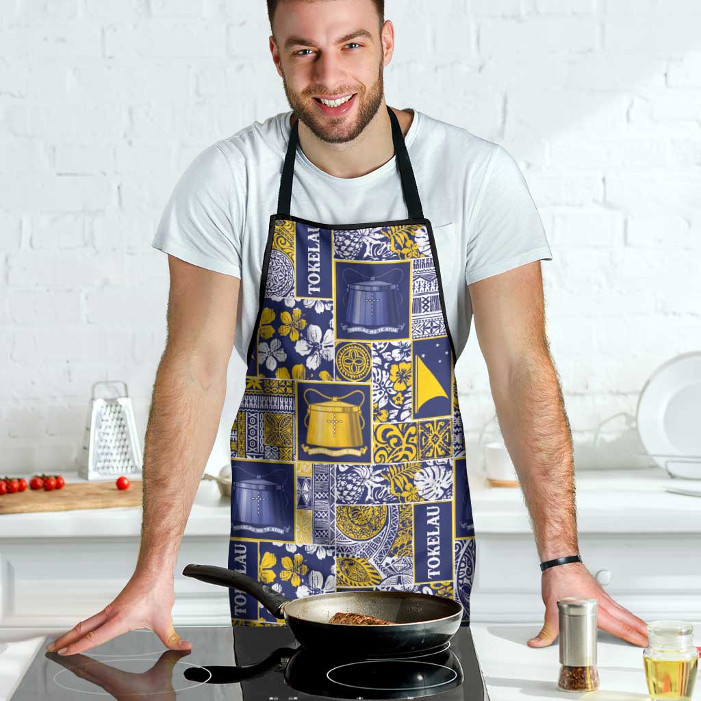 Tokelau Manuia te Kilihimahi Apron Pacific Patchwork Xmas Vibes - Polynesian Pride