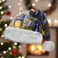 Tokelau Manuia te Kilihimahi Christmas Santa Hat Pacific Patchwork Xmas Vibes - Polynesian Pride