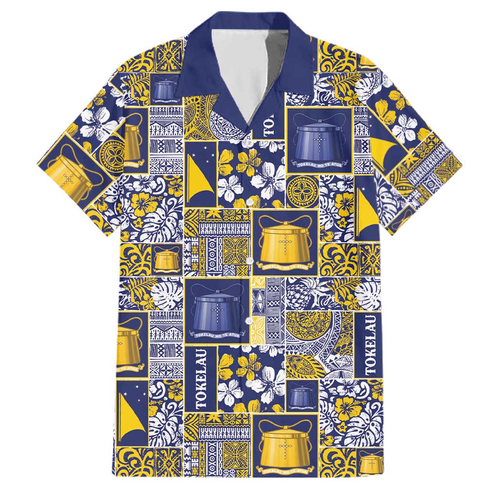 Tokelau Manuia te Kilihimahi Family Matching Puletasi and Hawaiian Shirt Pacific Patchwork Xmas Vibes - Polynesian Pride