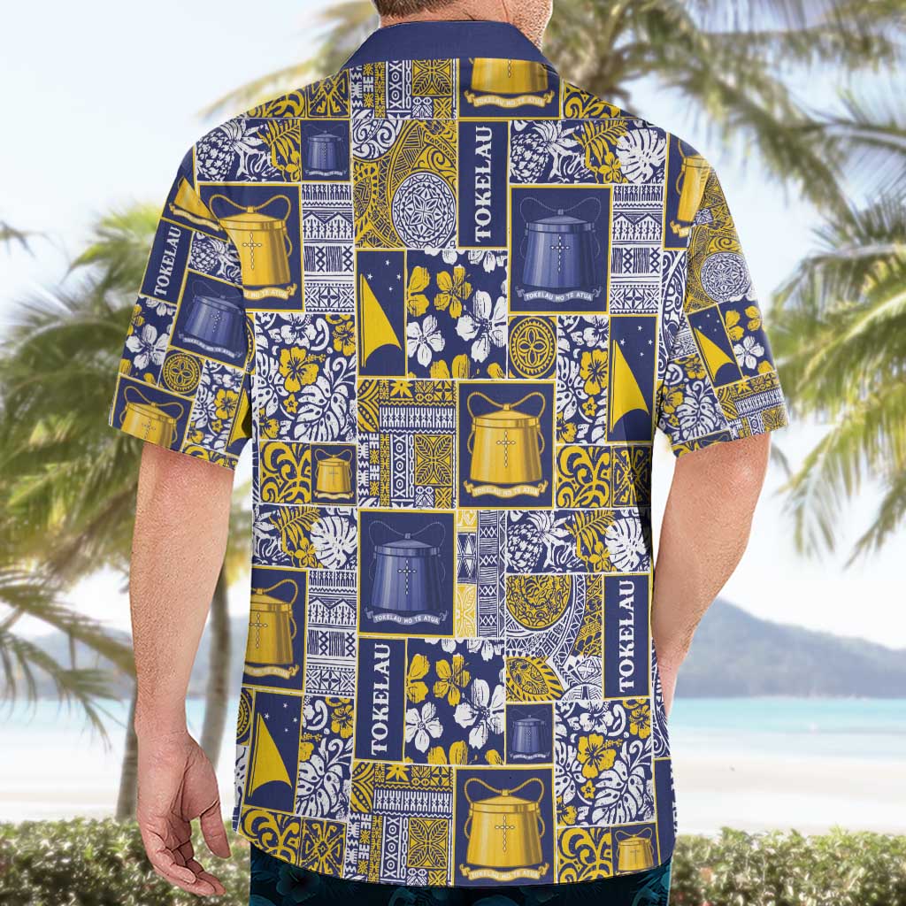 Tokelau Manuia te Kilihimahi Hawaiian Shirt Pacific Patchwork Xmas Vibes - Polynesian Pride