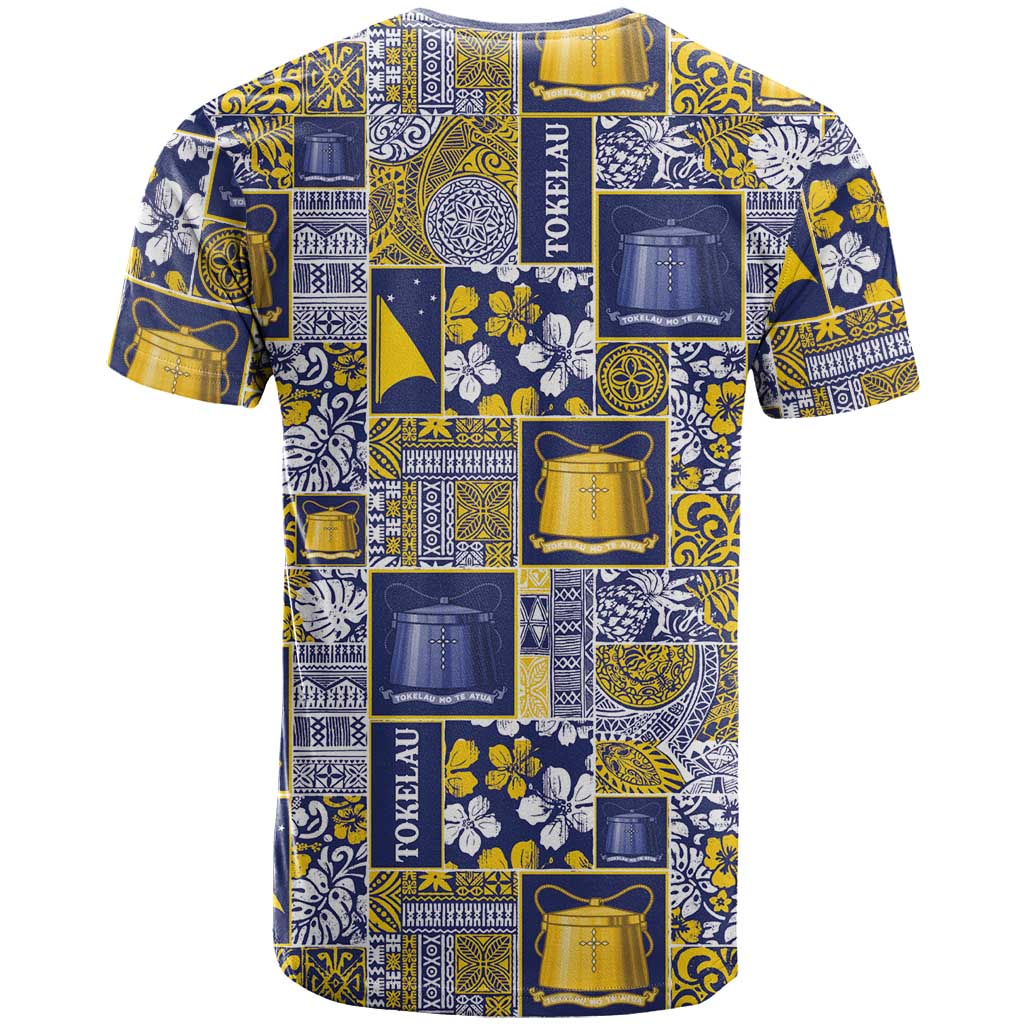 Tokelau Manuia te Kilihimahi T Shirt Pacific Patchwork Xmas Vibes - Polynesian Pride