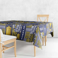 Tokelau Manuia te Kilihimahi Tablecloth Pacific Patchwork Xmas Vibes - Polynesian Pride