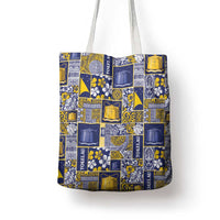 Tokelau Manuia te Kilihimahi Tote Bag Pacific Patchwork Xmas Vibes - Polynesian Pride