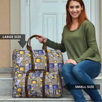 Tokelau Manuia te Kilihimahi Travel Bag Pacific Patchwork Xmas Vibes - Polynesian Pride