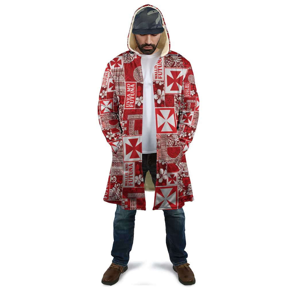 Wallis Et Futuna Kilisimasi Fiefia Cloak Pacific Patchwork Xmas Vibes - Polynesian Pride