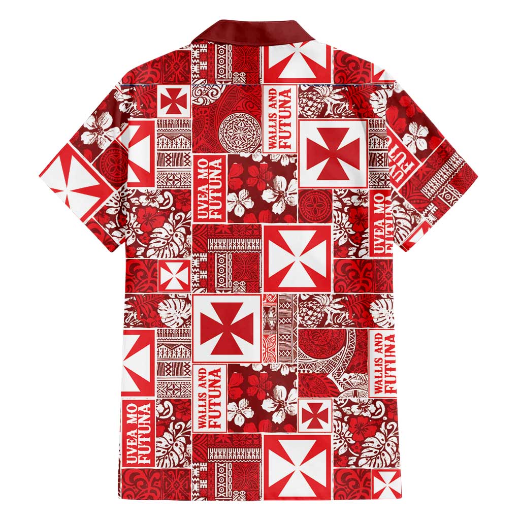 Wallis Et Futuna Kilisimasi Fiefia Family Matching Mermaid Dress and Hawaiian Shirt Pacific Patchwork Xmas Vibes LT9 - Polynesian Pride