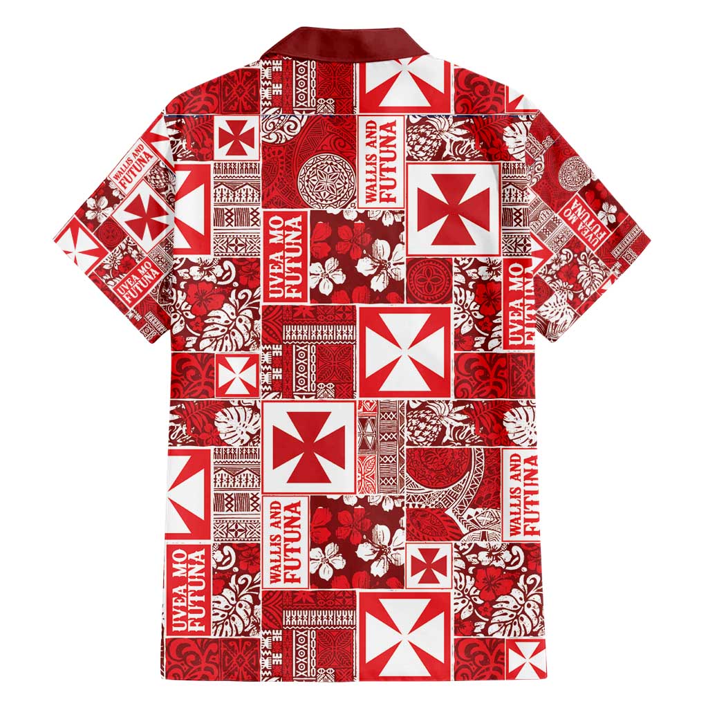 Wallis Et Futuna Kilisimasi Fiefia Hawaiian Shirt Pacific Patchwork Xmas Vibes - Polynesian Pride