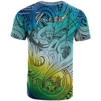 Personalised Aloha King Kamehameha Spirits T Shirt Art Special LT9 - Polynesian Pride