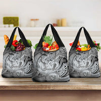 Personalised Aloha King Kamehameha Spirits Grocery Bag Grey Special