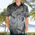 Personalised Aloha King Kamehameha Spirits Hawaiian Shirt Grey Special LT9 - Polynesian Pride